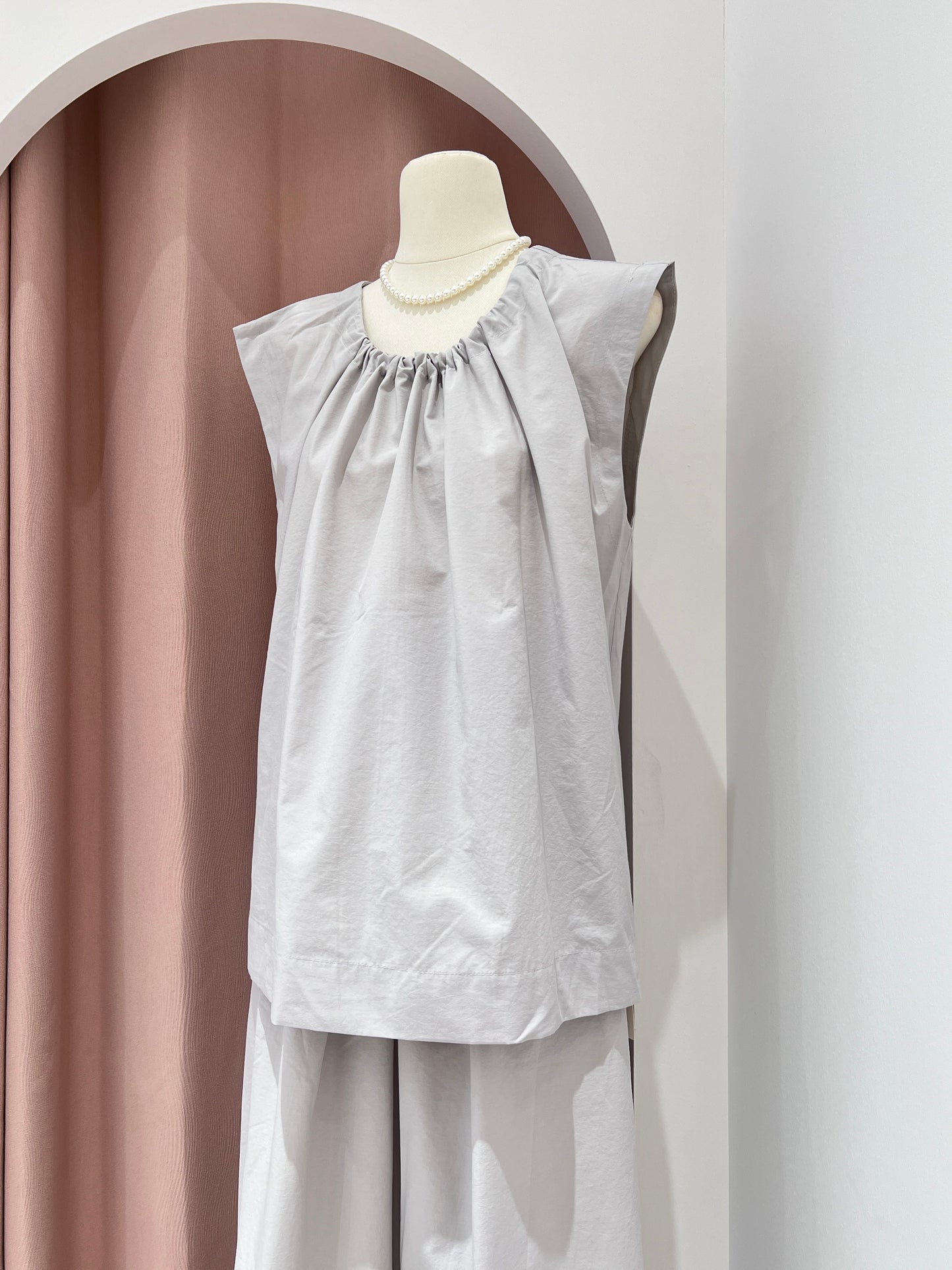 10849 |田园慵懒风套装裙