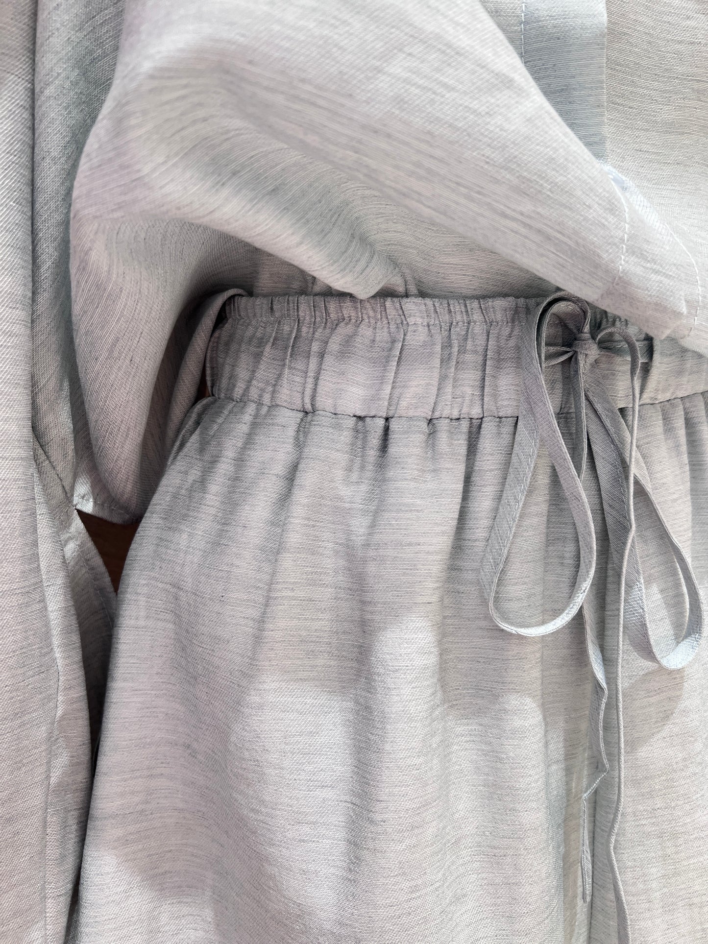 10728|韩系休闲减龄纯色衬衫套装短裤